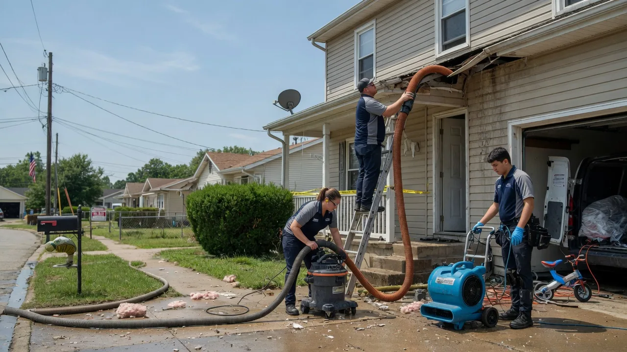 Water Damage Restoration in Hartford, WV near me